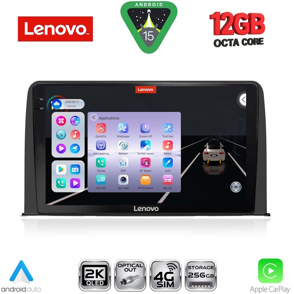 SSZ12199_15 LENOVO SSZ 12199_CPA (10inc) MULTIMEDIA TABLET for HONDA CRV mod. 2017-2023 - Image 1