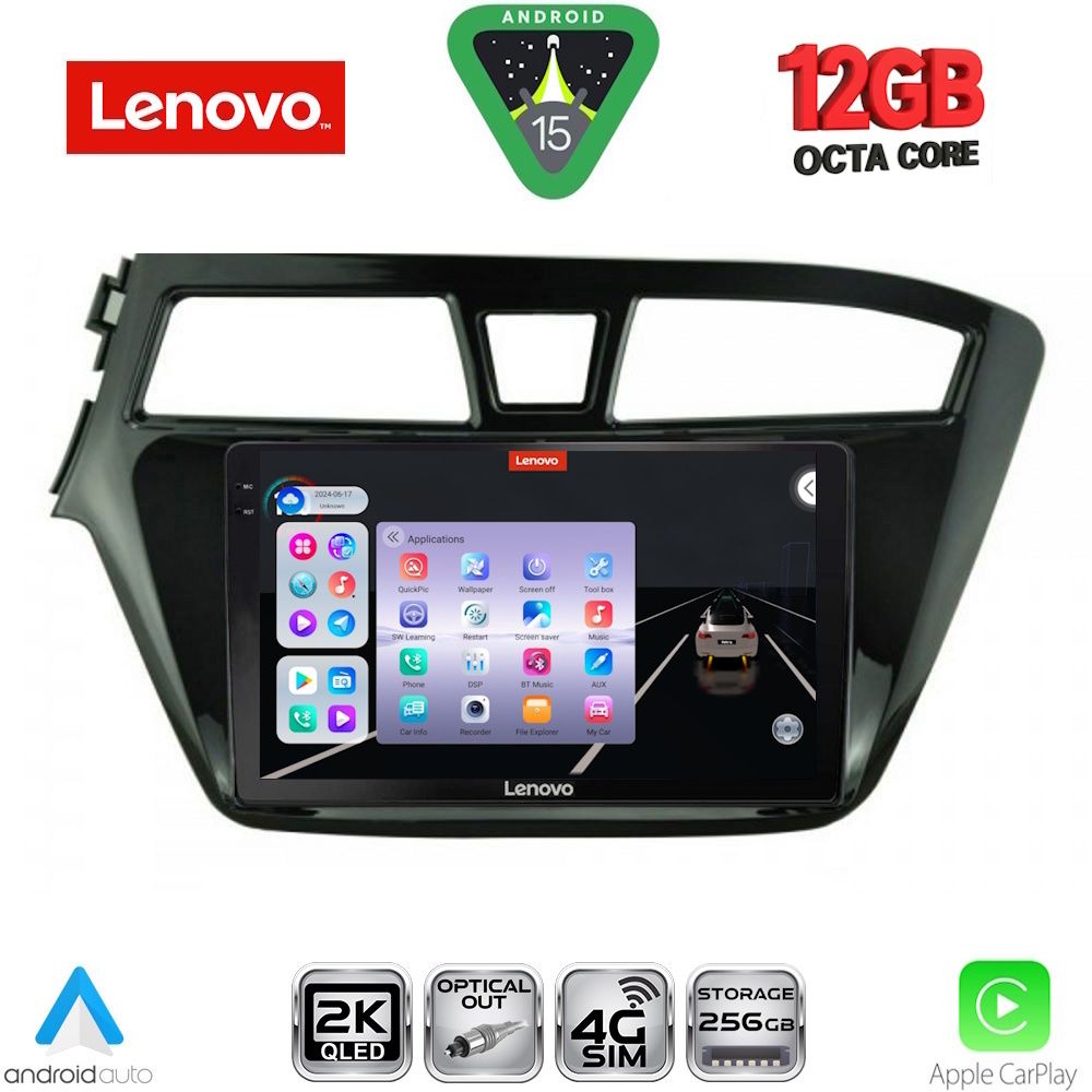 SSZ12229_15 LENOVO SSZ 12229_CPA (9inc) MULTIMEDIA TABLET for HYUNDAI i20 mod. 2014-2019 - Image 1