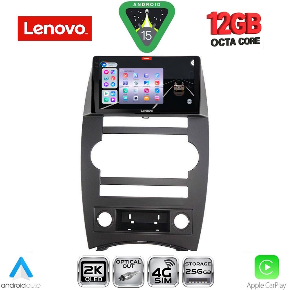 SSZ12274_15 LENOVO SSZ 12274_CPA (9inc) MULTIMEDIA TABLET for JEEP COMMANDER mod. 2007-2009 - Image 1