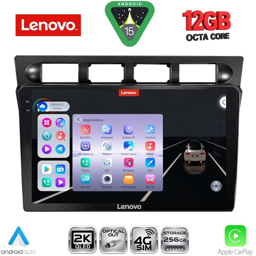 SSZ12306_15 LENOVO SSZ 12306_CPA (9inc) MULTIMEDIA TABLET for KIA PICANTO mod. 2004-2008 - Image 1