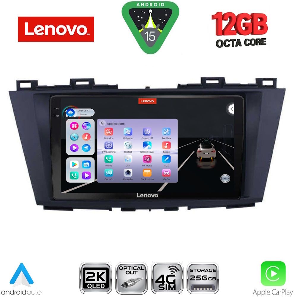 SSZ12371_15 LENOVO SSZ 12371_CPA (9inc) MULTIMEDIA TABLET for MAZDA 5 mod. 2011-2020 - Image 1