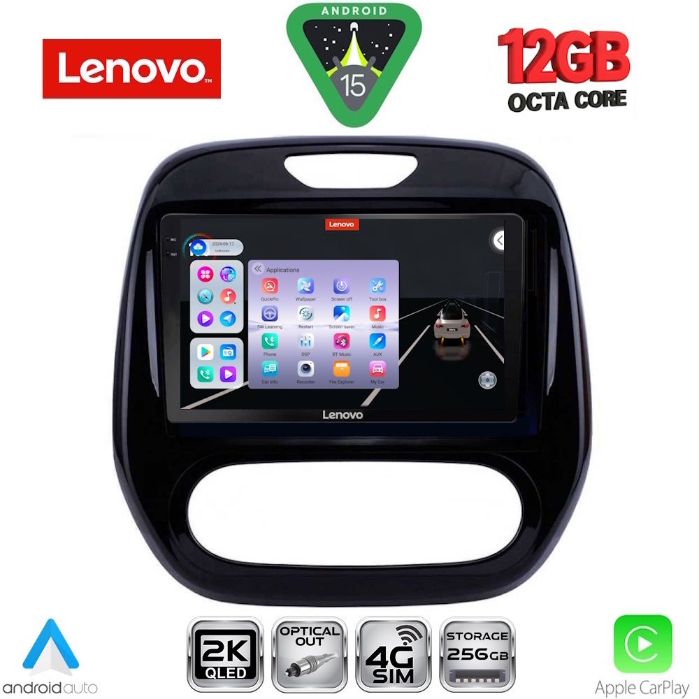 SSZ12542AC_15 LENOVO SSZ 12542_CPA (9inc) MULTIMEDIA TABLET for RENAULT CAPTUR mod. 2013-2019 - Image 1