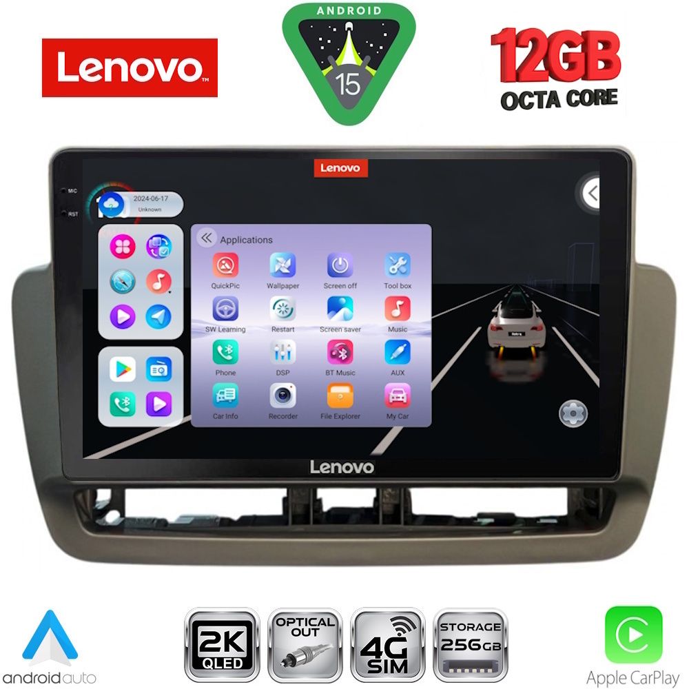 SSZ12572_15 LENOVO SSZ 12572_CPA (9inc) MULTIMEDIA TABLET for SEAT IBIZA mod. 2012-2015 - Image 1