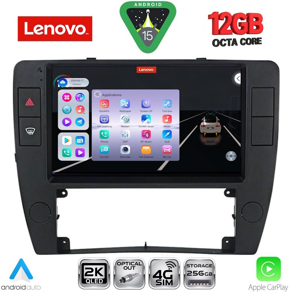 SSZ12749_15 LENOVO SSZ 12749_CPA (9inc) MULTIMEDIA TABLET for VW PASSAT mod. 2000-2005 - Image 1