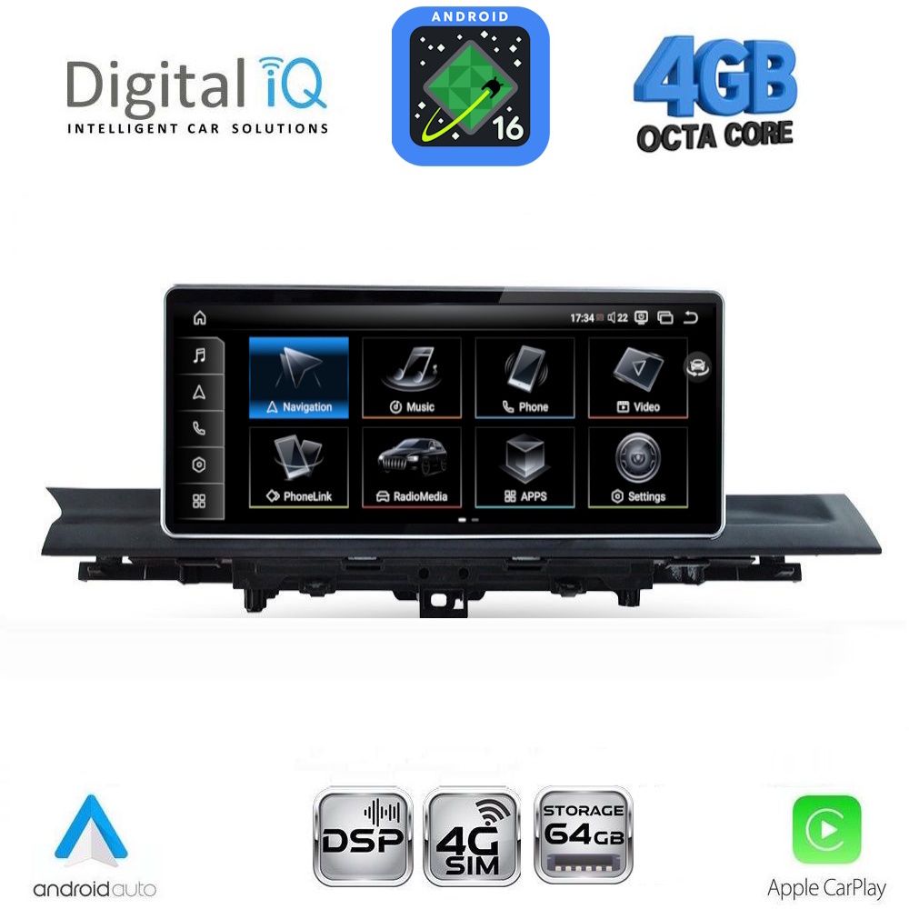 TPG15921-16 DIGITAL IQ TPG 15921_CPA (10.25inc) MULTIMEDIA SYSTEM for AUDI A4-A5 mod. 2016-2024 - Image 1