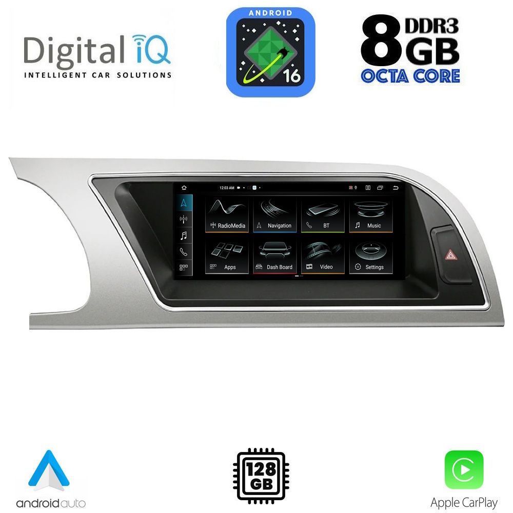 TPK16916_16 DIGITAL IQ TPK 16916_CPA (8.8inc) (ORIG. NAVI) MULTIMEDIA SYSTEM for AUDI A4 mod. 2008-2012 - Image 1