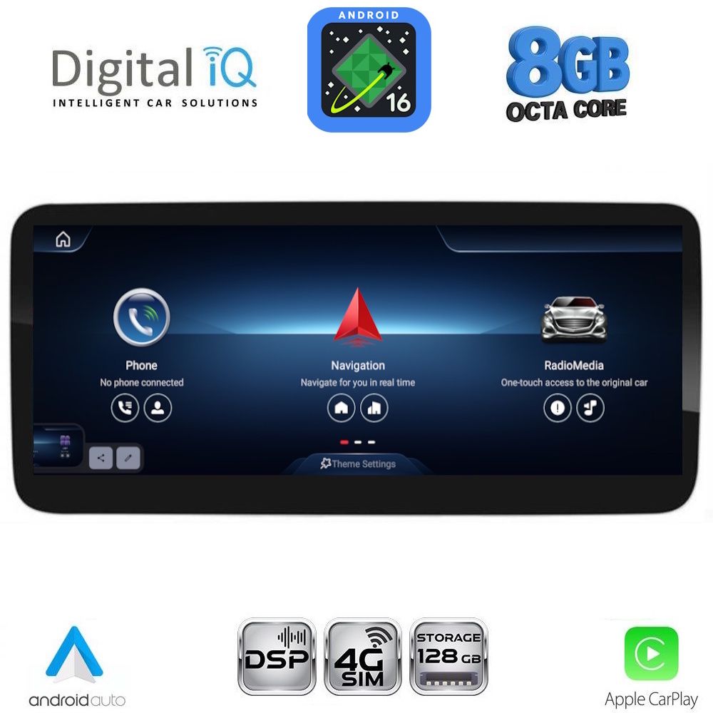 TPK17980-81-16 DIGITAL IQ TPK 17980_CPA (12.3'') MULTIMEDIA SYSTEM for MERCEDES A – CLA – GLA mod. 2012-2015 (NTG 4.5) - Image 1