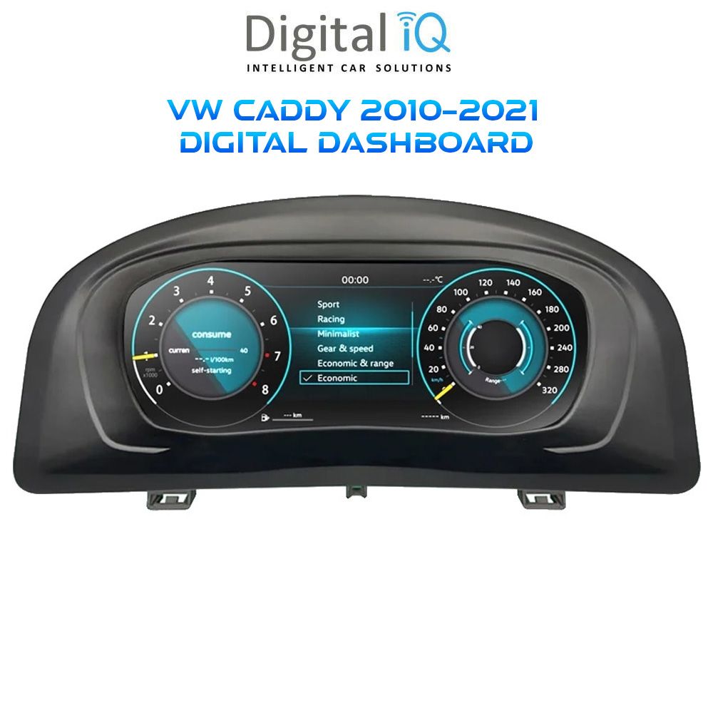 VW_CADDY_2004-2009_Digital_Dashboard_DYL734_01 DIGITAL IQ DYL 734_DC (12.3") DIGITAL INSTRUMENT CLUSTER for VW CADDY mod. 2010-2021 - Image 1