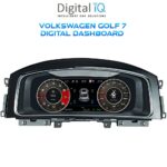 DIGITAL IQ DYL 747_DC (12.5") DIGITAL INSTRUMENT CLUSTER for VW GOLF 7 - 7.5 - GTI - R - R line mod. 2013-2020 with HDMI input