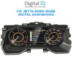 DIGITAL IQ DYL 740_DC (12.3") DIGITAL INSTRUMENT CLUSTER for VW JETTA mod. 2018-2025 with HDMI input