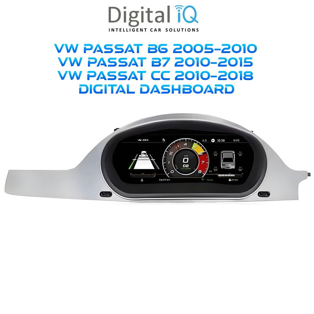 VW_Passat_CC_Digital_Dashboard_DYL763_01 DIGITAL IQ DYL 763_DC (12.3") DIGITAL INSTRUMENT CLUSTER for VW PASSAT mod. 2006-2010 with HDMI input - Image 1