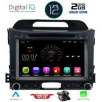 DIGITAL IQ X374M_CPA (8'' DVD) MULTIMEDIA SYSTEM for KIA SPORTAGE mod. 2010-2015