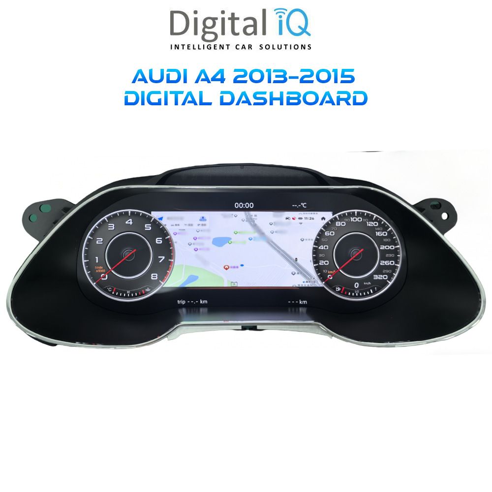 AUDI_A4_2013-15_Digital_Dashboard_DYL919_01 DIGITAL IQ DYL 919_DC (12.3in) DIGITAL INSTRUMENT CLUSTER for AUDI A4 mod. 2013-2016 with HDMI input - Image 1