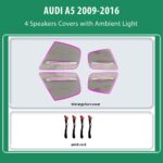 DIQ AMBIENT AUDI A5 ADPJ29 (Digital iQ Ambient Light for AUDI A5 mod. 2009-2016, 4 Speakers Covers)