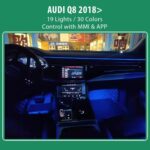 DIQ AMBIENT HC-AD12-WX RGB (Digital iQ Ambient Light for Audi Q8 mod. 2018+ with 19 Lights) - Image 2