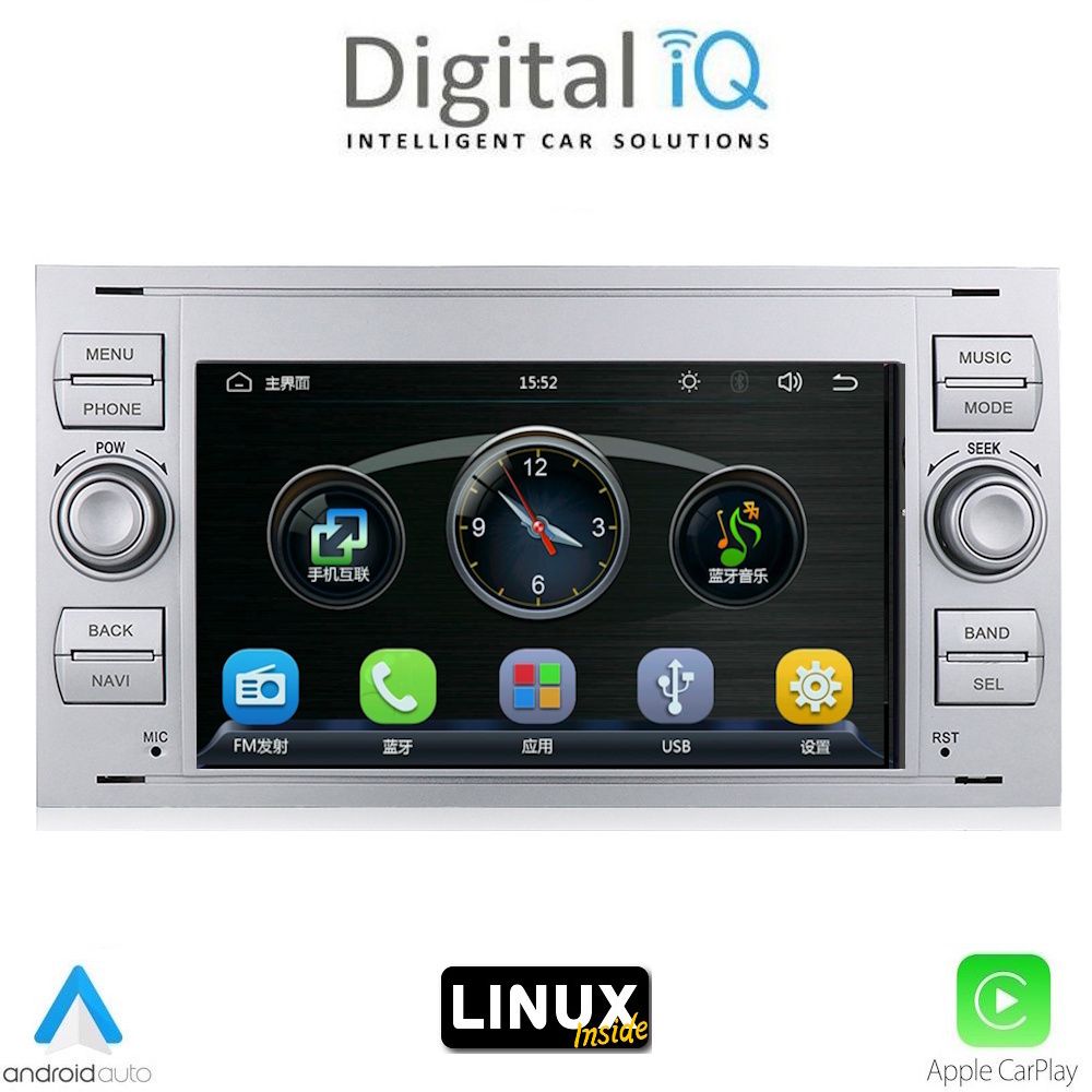BLA002SLX DIGITAL IQ BLA 002SL_CPA (7" DECK) MULTIMEDIA LINUX SYSTEM for FORD mod. 2004-2008 - Image 1