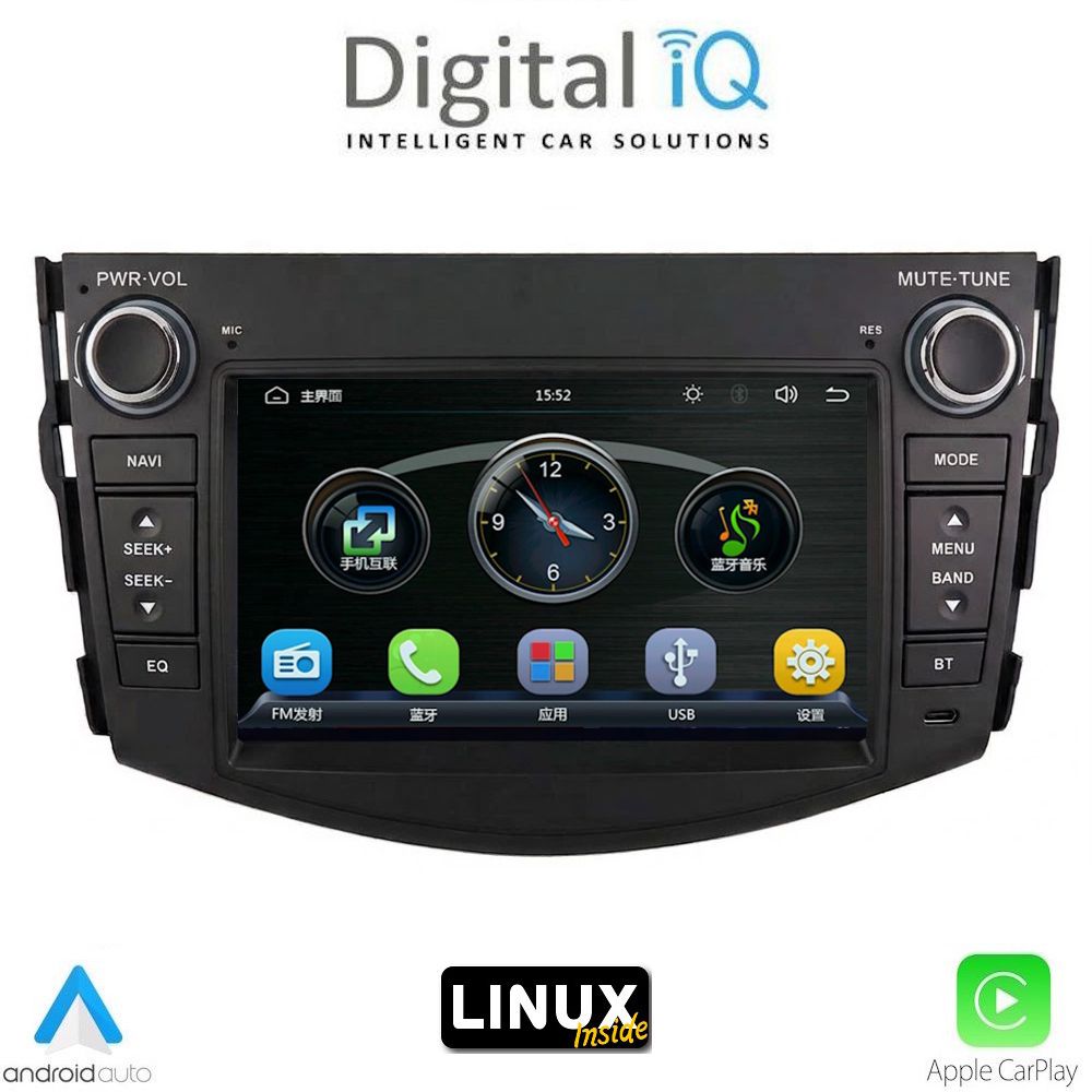 BLA017LX-1 DIGITAL IQ BLA 017_CPA (7" DECK) MULTIMEDIA LINUX SYSTEM for TOYOTA RAV 4 mod. 2006-2012 - Image 1