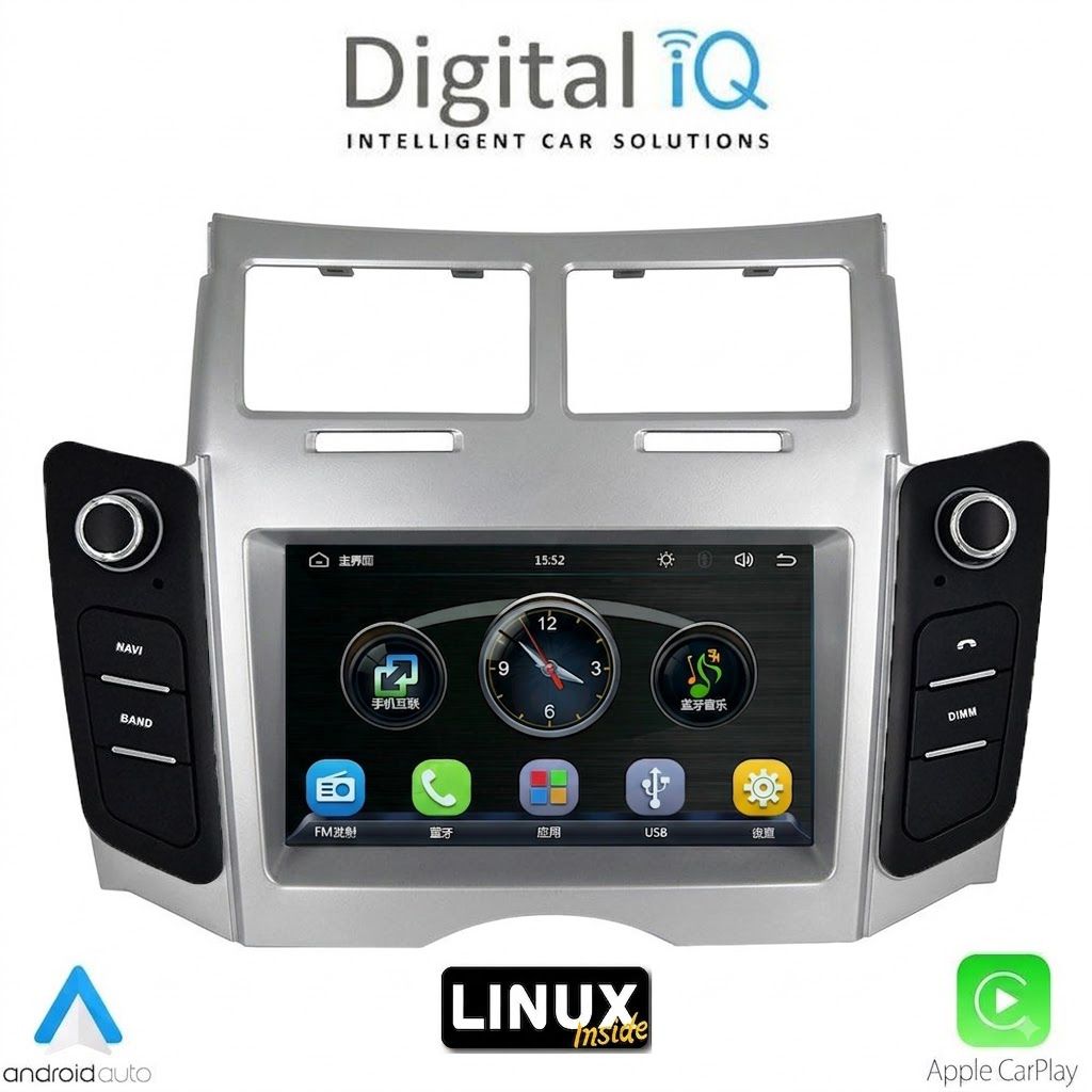 BLA029LX-1 DIGITAL IQ BLA 029_CPA (7" DECK) MULTIMEDIA LINUX SYSTEM for TOYOTA YARIS mod. 2006-2011 - Image 1