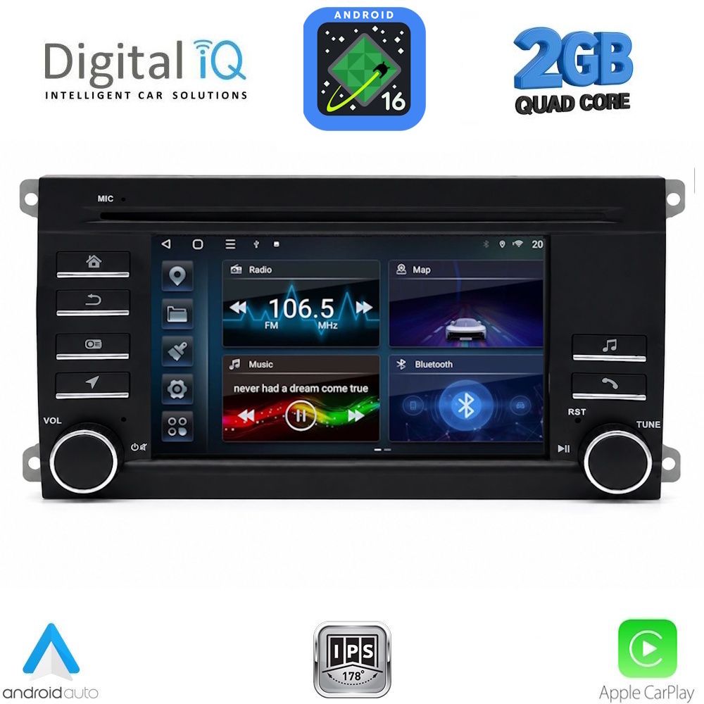 BLD243-16 DIGITAL IQ BLD 243_CPA (7" DECK) MULTIMEDIA SYSTEM for PORSCHE CAYENNE mod. 2002-2011 - Image 1