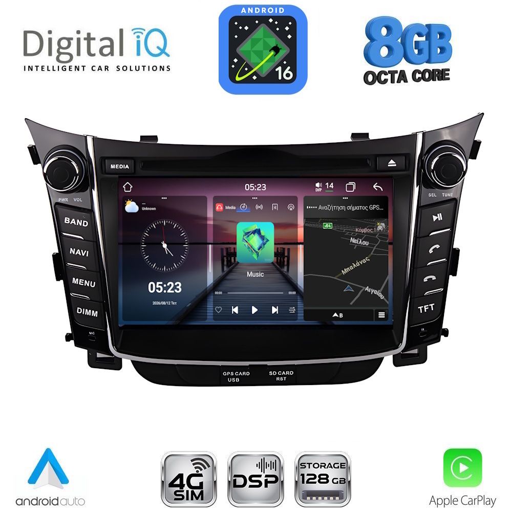 BLM526-15 DIGITAL IQ BLM 526_CPA (7" DECK) MULTIMEDIA OEM for HYUNDAI i30 mod. 2012-2017 - Image 1