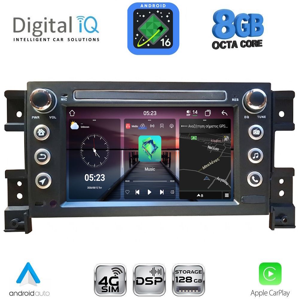 BLM554-16 DIGITAL IQ BLM 554_CPA (7" DECK) MULTIMEDIA OEM for SUZUKI GRAND VITARA mod. 2005-2015 - Image 1