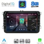 DIGITAL IQ BLM 579_CPA (8" DECK) MULTIMEDIA OEM for VW – SKODA – SEAT GROUP mod. 2004-2018