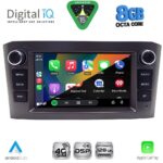 DIGITAL IQ BLM 725BL_CPA (7" DECK) MULTIMEDIA OEM for TOYOTA AVENSIS (T25) mod. 2003-2009 (BLACK) - Image 2
