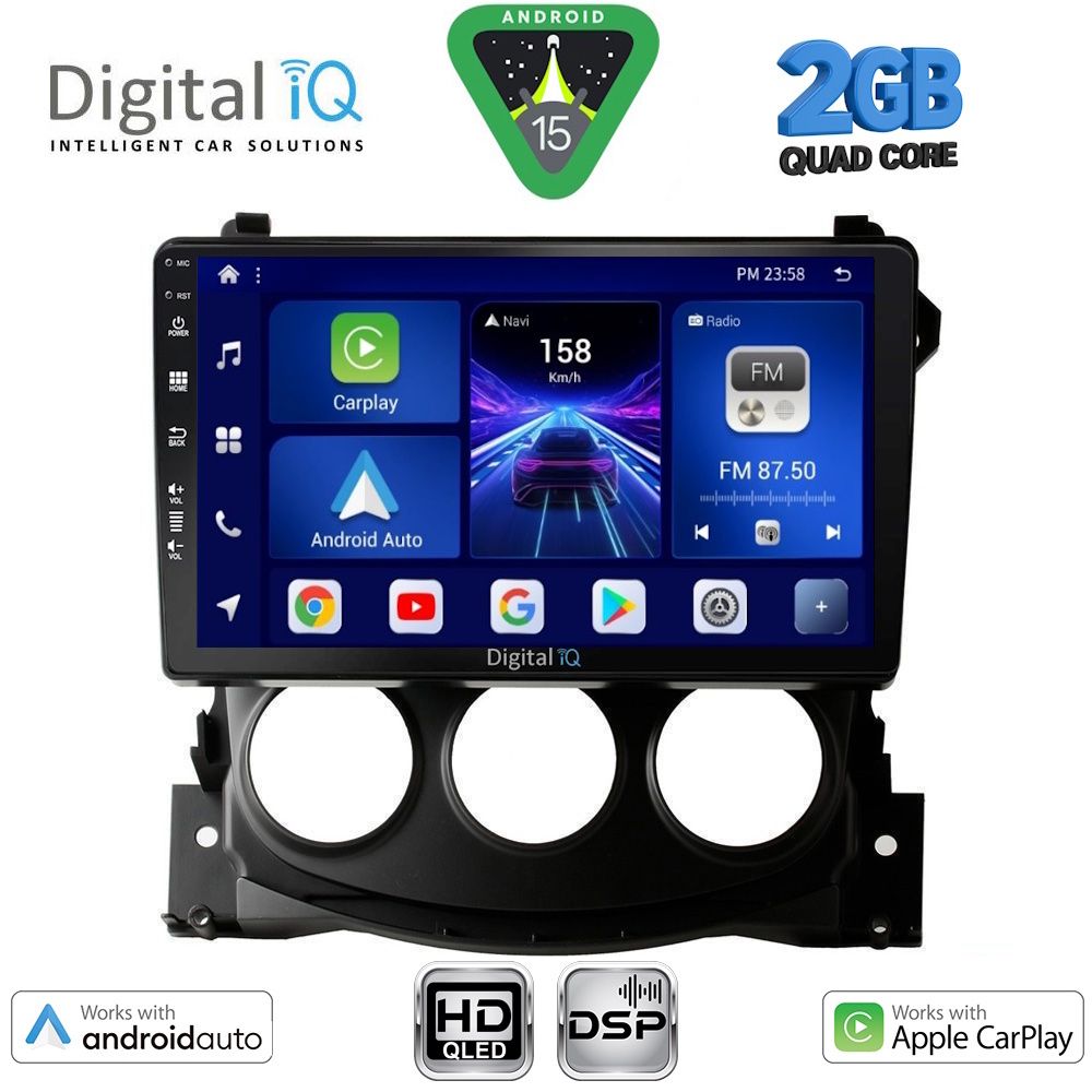 BXC3479_15 DIGITAL IQ BXC 3479_CPAA (9inc) MULTIMEDIA TABLET for NISSAN 370Z mod. 2009-2012 - Image 1