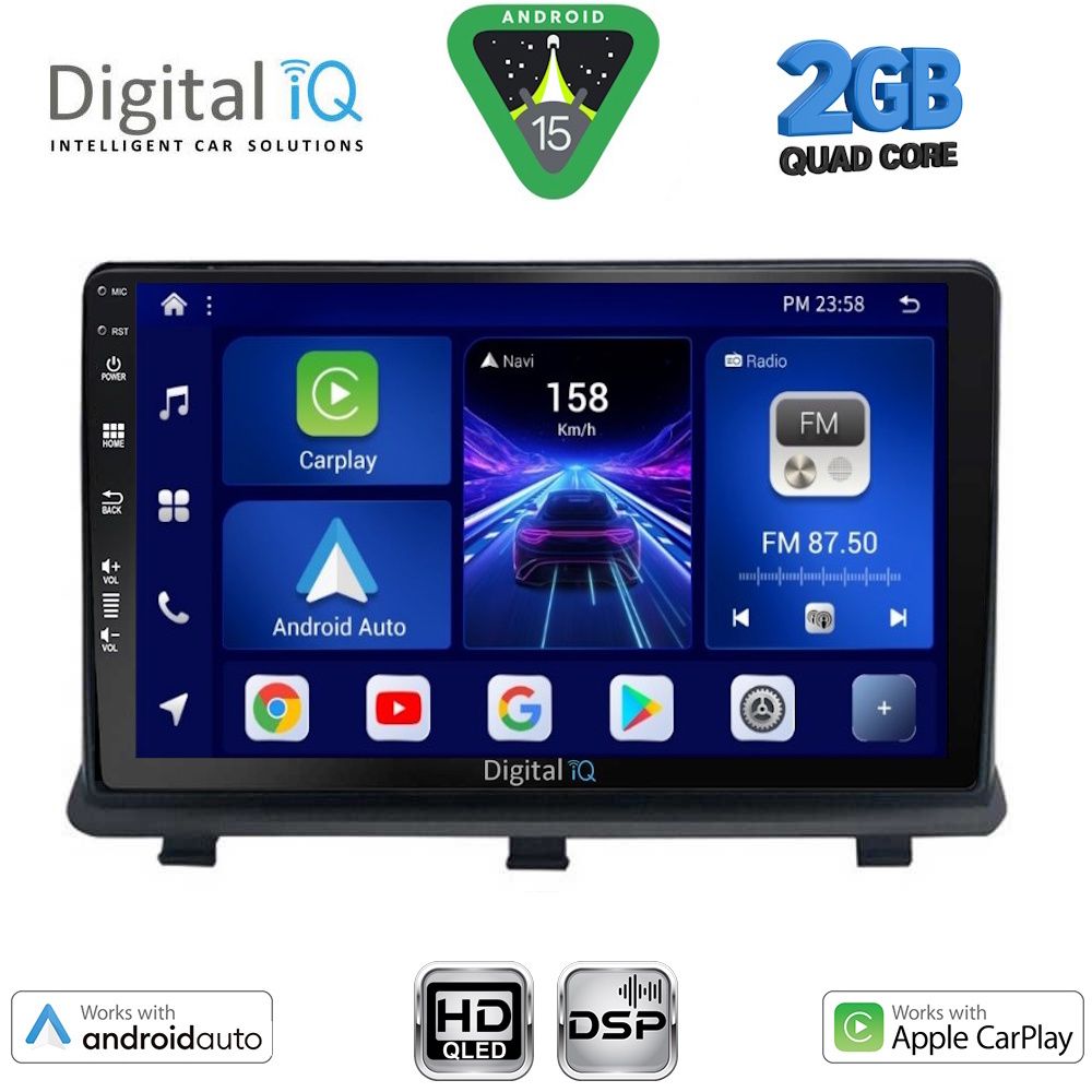 BXC3480_15 DIGITAL IQ BXC 3480_CPAA (9inc) MULTIMEDIA TABLET for OPEL ANTARA mod. 2006-2016 - Image 1