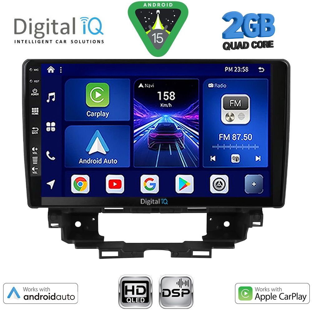 BXC3557_15 DIGITAL IQ BXC 3557_CPAA (10inc) MULTIMEDIA TABLET for RENAULT KANGOO mod. 2021+ - Image 1