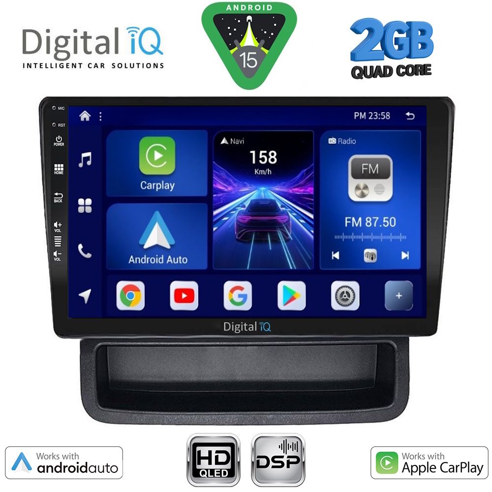 BXC3559_15 DIGITAL IQ BXC 3558B_CPAA (10inc) MULTIMEDIA TABLET for OPEL VIVARO – RENAULT TRAFIC - NISSAN PRIMASTAR mod. 2004-2015 - Image 1
