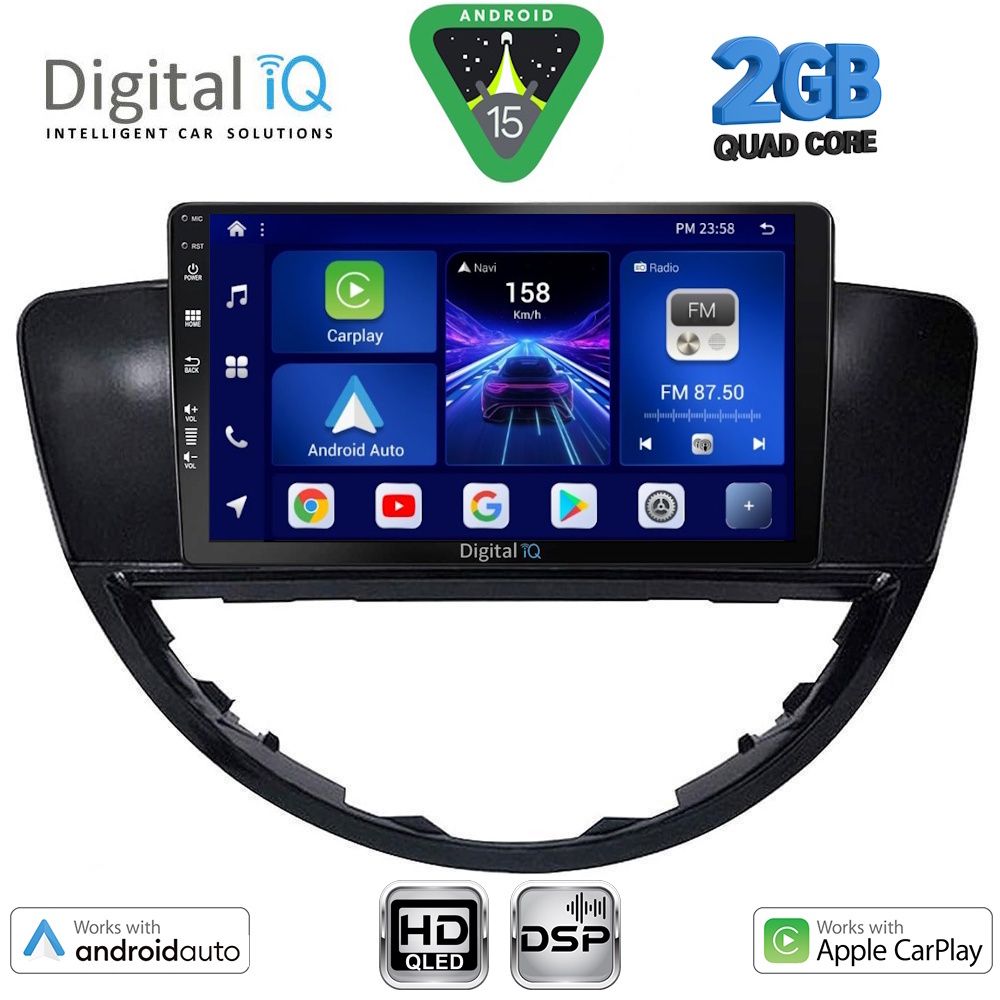 BXC3660_15 DIGITAL IQ BXC 3660_CPAA (9inc) MULTIMEDIA TABLET for SUBARU TRIBECA mod. 2007-2014 - Image 1