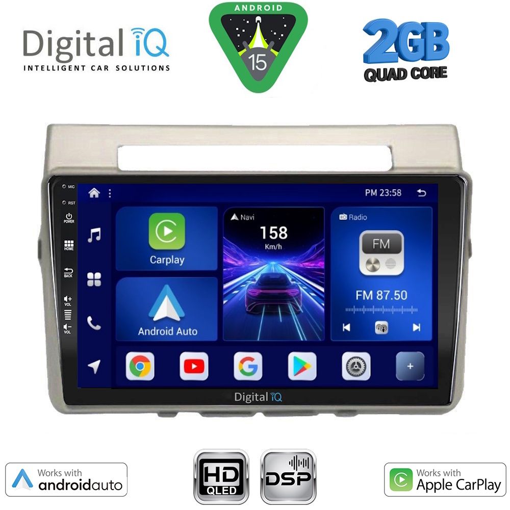 BXC3711_15 DIGITAL IQ BXC 3711B_CPAA (9inc) MULTIMEDIA TABLET for TOYOTA COROLLA VERSO mod. 2004-2009 - Image 1