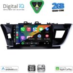 DIGITAL IQ BXC 3714BIG_CPAA (10inc) MULTIMEDIA TABLET for TOYOTA COROLLA mod. 2013-2016 - Image 2