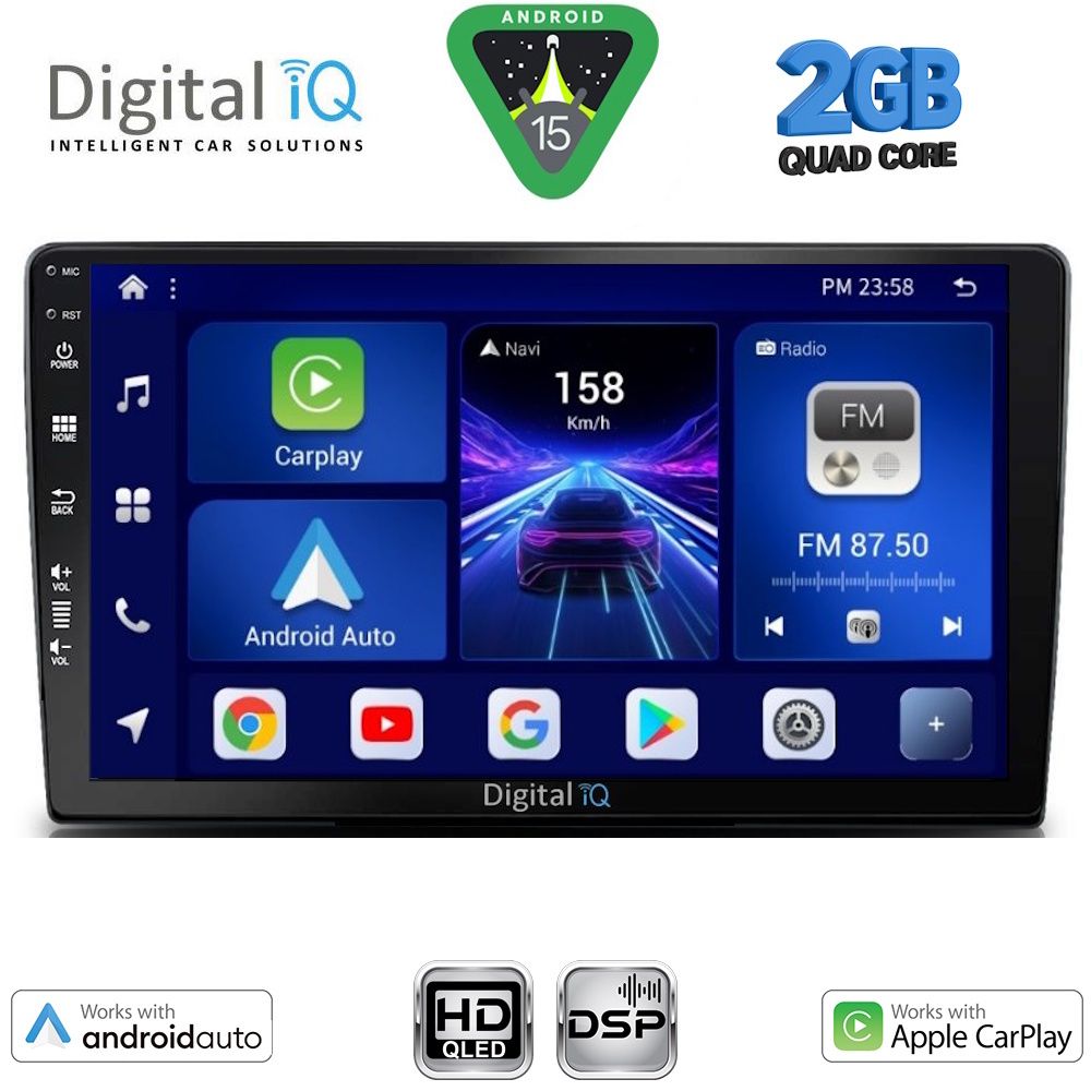 BXC3722_15 DIGITAL IQ BXC 3722_CPAA (9inc) MULTIMEDIA TABLET for TOYOTA LANDCRUISER mod. 1998-2003 - Image 1