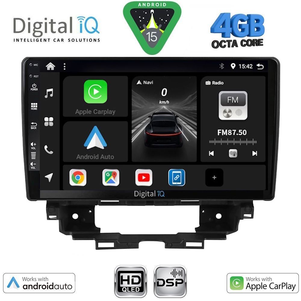 BXF16557-15 DIGITAL IQ BXF 16557_CPAA (10inc) MULTIMEDIA TABLET for RENAULT KANGOO mod. 2021+ - Image 1