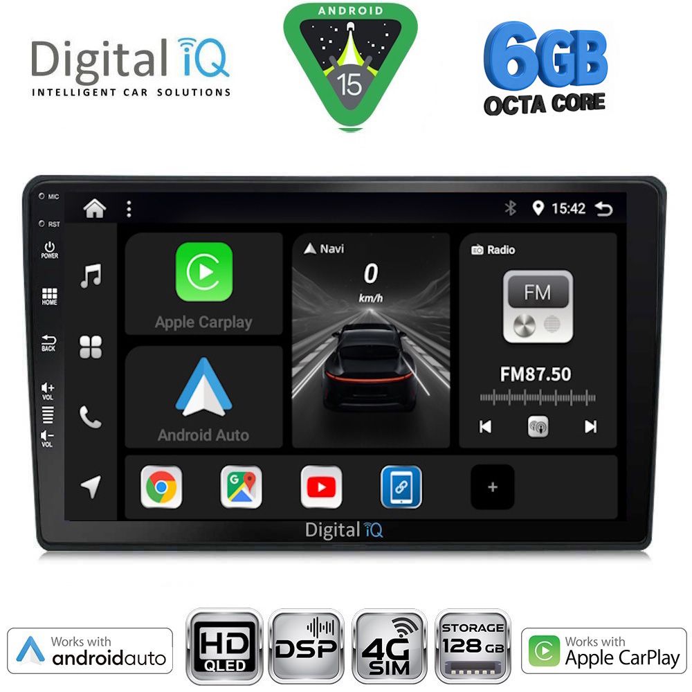 BXF17004-15 DIGITAL IQ BXF 17004_CPAA (9inc) MULTIMEDIA TABLET for AUDI A4 mod. 2002-2008 - Image 1