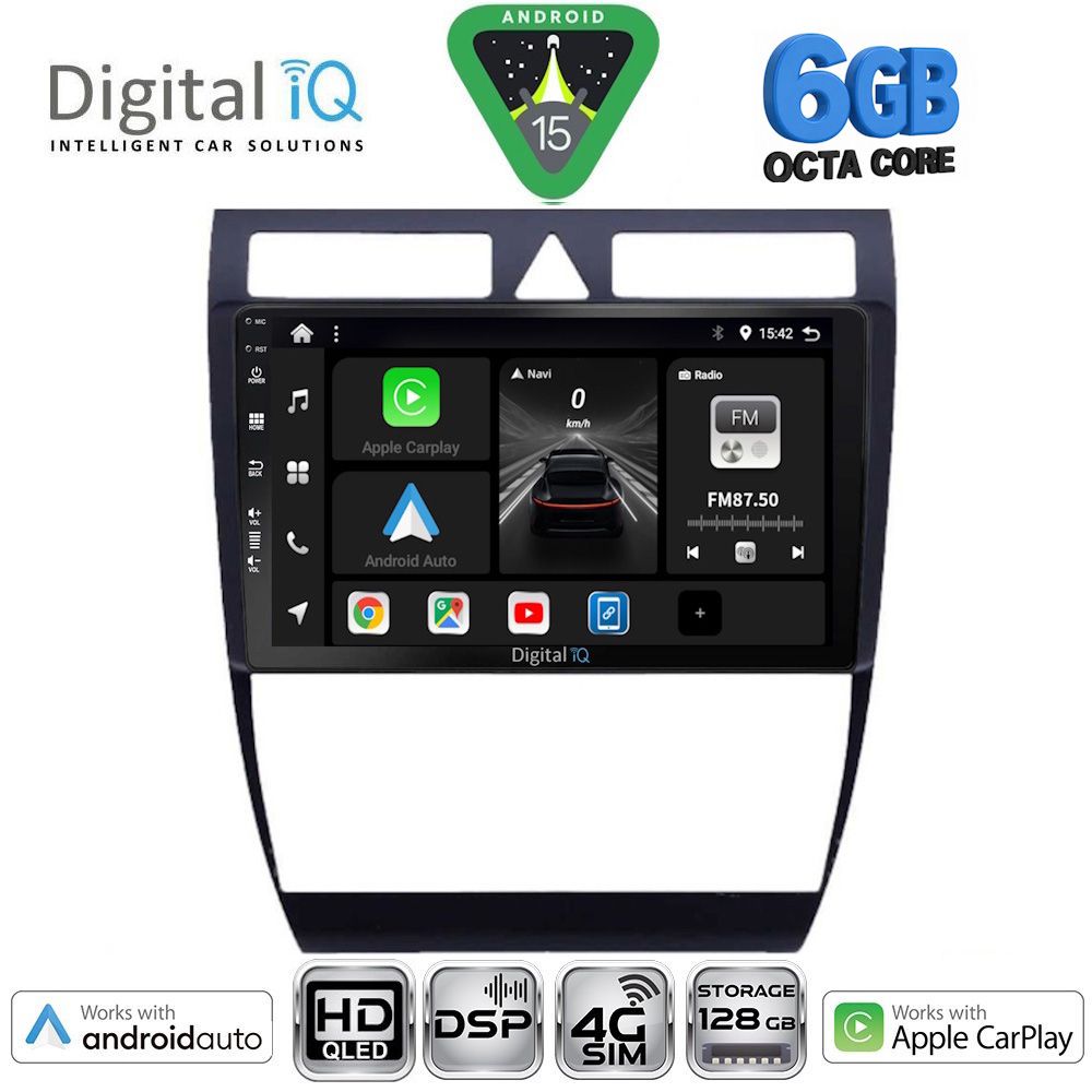 BXF17006-15 DIGITAL IQ BXF 17006_CPAA (9inc) MULTIMEDIA TABLET for AUDI A6 mod. 1998-2005 - Image 1