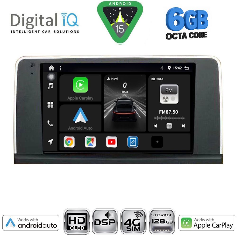 BXF17050-15 DIGITAL IQ BXF 17060_CPAA (9inc) (CCC) MULTIMEDIA TABLET for BMW X5 (E70) – X6 (E71) mod. 2006-2009 - Image 1