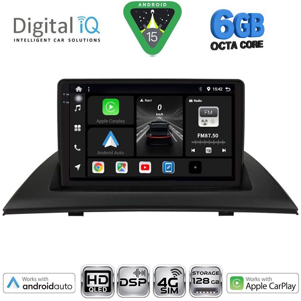 BXF17058-15 DIGITAL IQ BXF 17058_CPAA (9inc) MULTIMEDIA TABLET for BMW X3 (E83) mod. 2003-2010 - Image 1