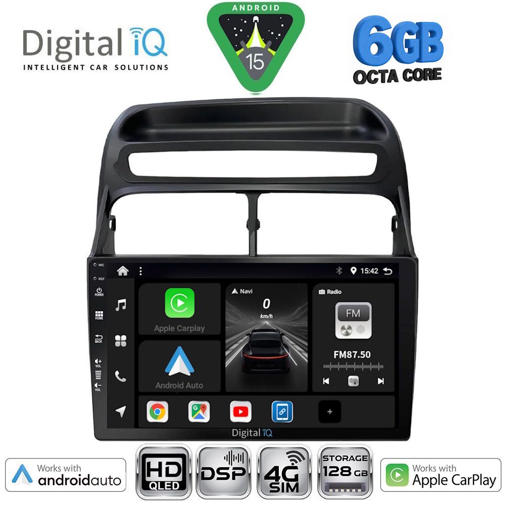 BXF17129-15 DIGITAL IQ BXF 17129_CPAA (9inc) MULTIMEDIA TABLET for FIAT LINEA mod. 2007-2011 - Image 1