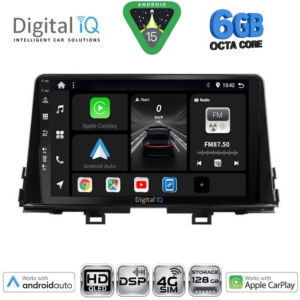 BXF17310-15 DIGITAL IQ BXF 17310_CPAA (9inc) MULTIMEDIA TABLET for KIA PICANTO mod. 2021-2026 - Image 1