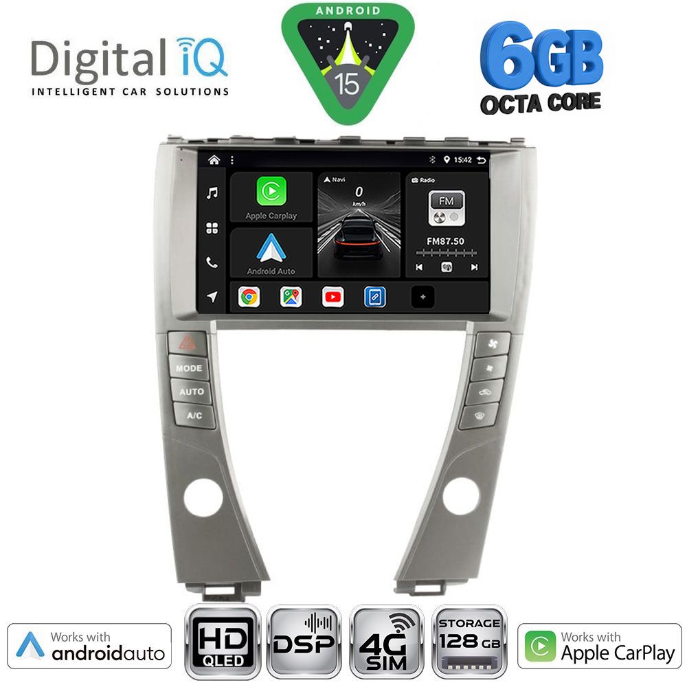 BXF17342B_15 DIGITAL IQ BXF 17342B_CPAA (9inc) MULTIMEDIA TABLET for LEXUS ES mod. 2006-2013 - Image 1
