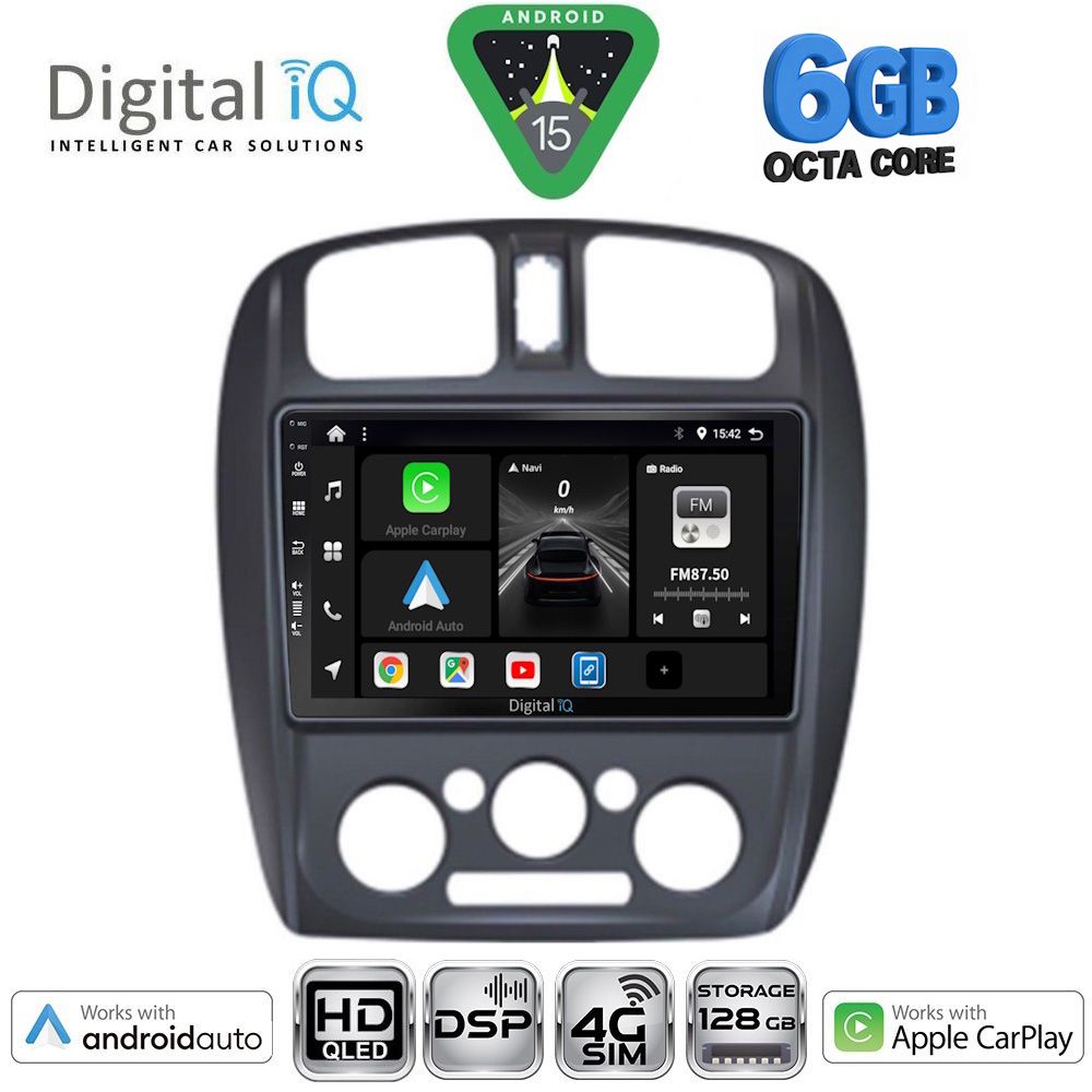 BXF17363-15 DIGITAL IQ BXF 17363_CPAA (9inc) MULTIMEDIA TABLET for MAZDA 323 mod. 1998-2004 - Image 1