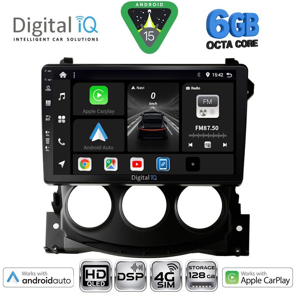 BXF17479-15 DIGITAL IQ BXF 17479_CPAA (9inc) MULTIMEDIA TABLET for NISSAN 370Z mod. 2009-2012 - Image 1