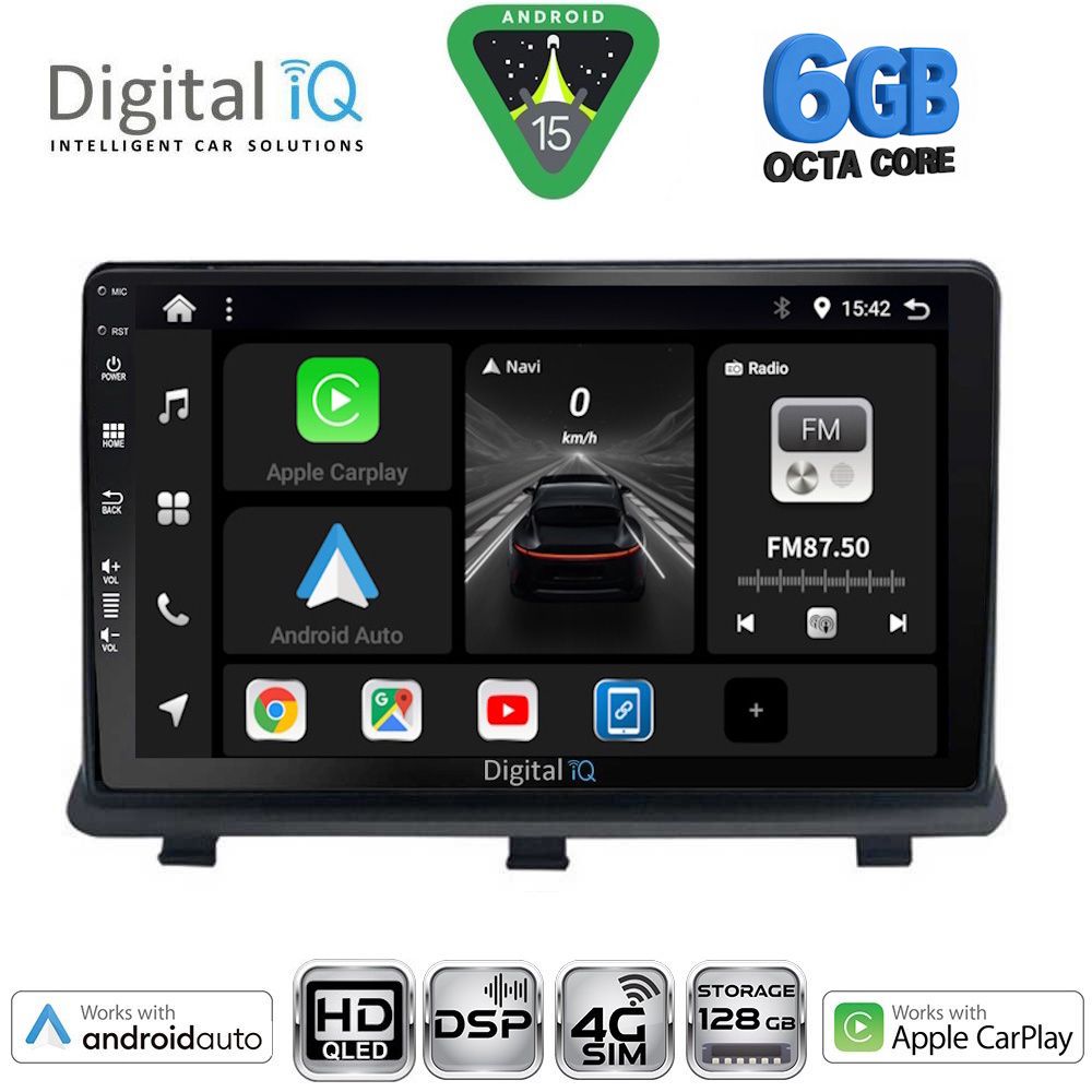 BXF17480-15 DIGITAL IQ BXF 17480_CPAA (9inc) MULTIMEDIA TABLET for OPEL ANTARA mod. 2006-2016 - Image 1