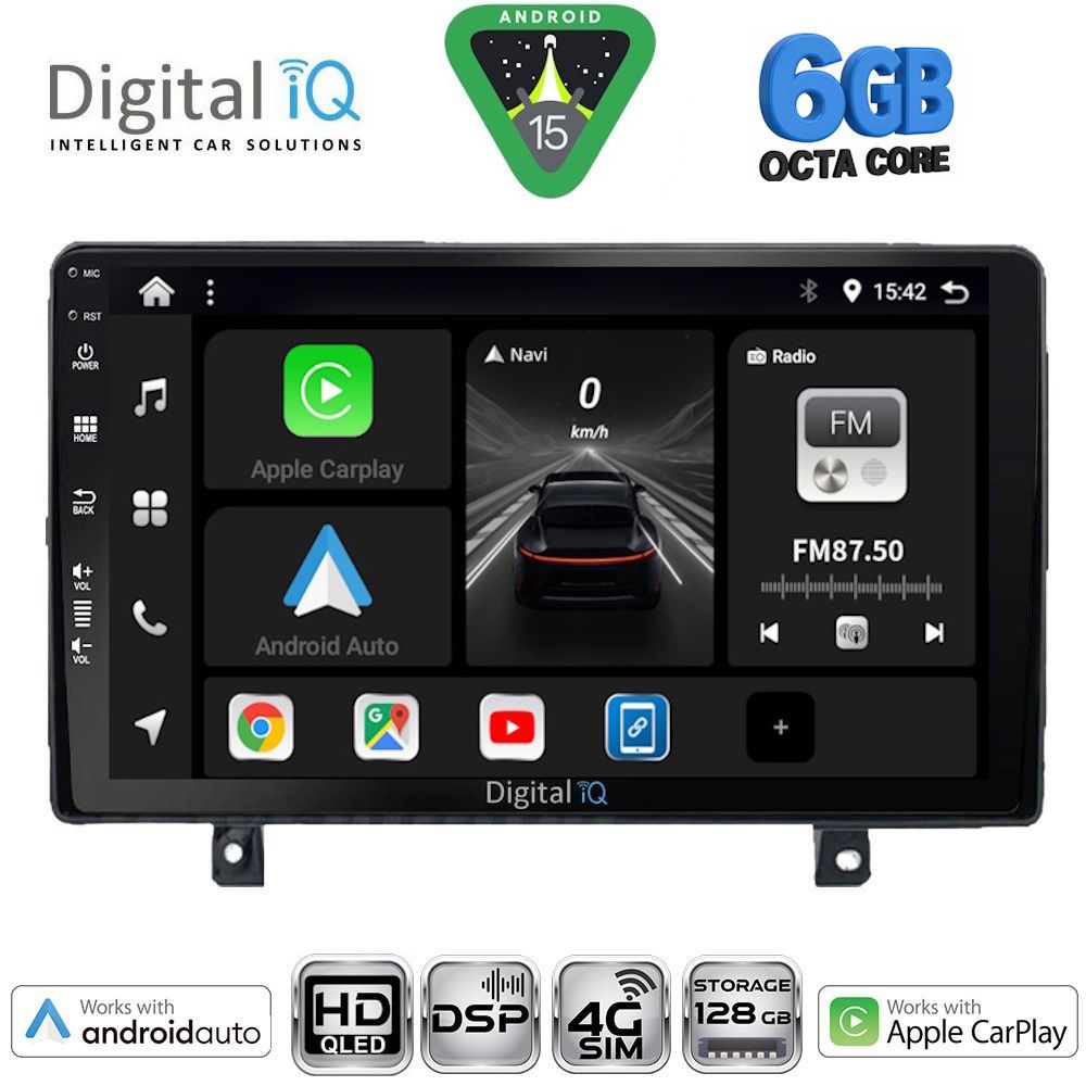 BXF17485-15 DIGITAL IQ BXF 17485_CPAA (9inc) MULTIMEDIA TABLET for OPEL ASTRA H mod. 2004-2010 - Image 1