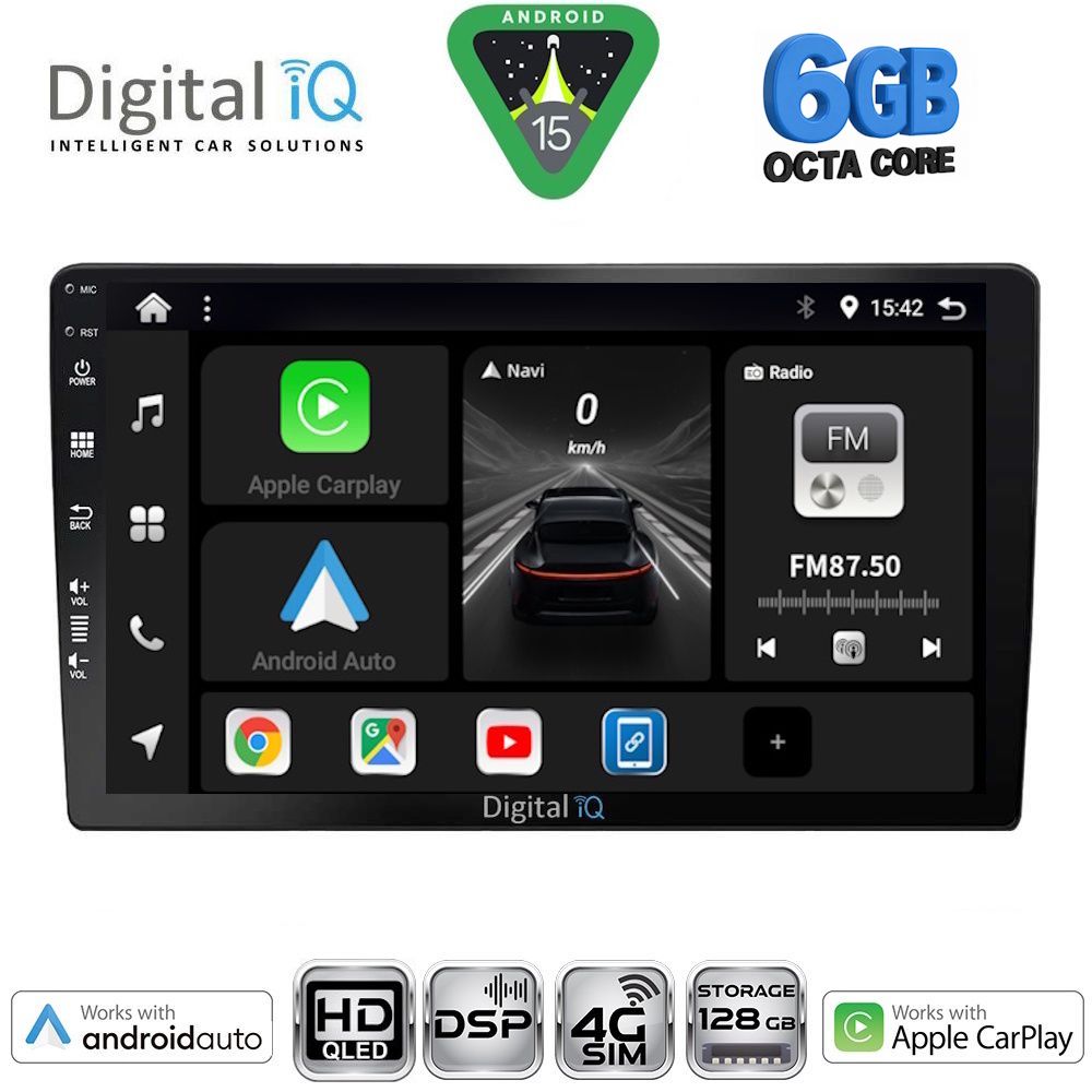 BXF17909-15 DIGITAL IQ BXF 17909_CPAA (9" SLIM) with 4G SIM MULTIMEDIA TABLET - Image 1