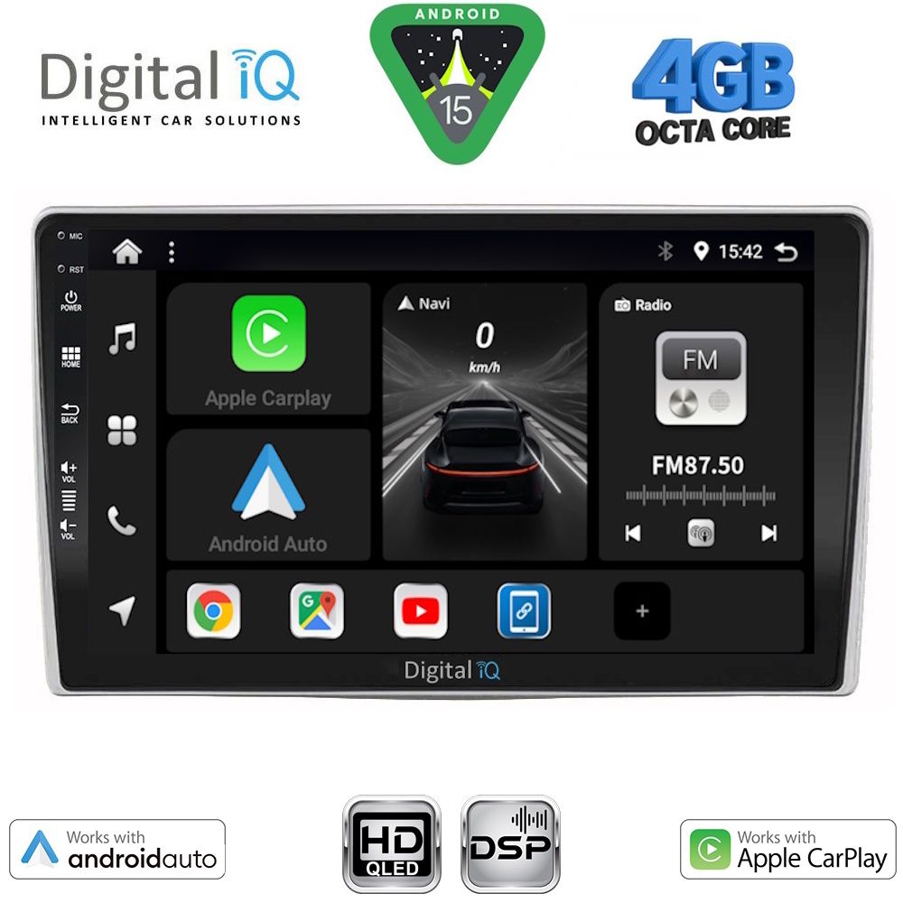 BXF6028_15 DIGITAL IQ BXF 16028_CPAA (9inc) MULTIMEDIA TABLET for ALFA ROMEO MITO mod. 2008-2018 - Image 1