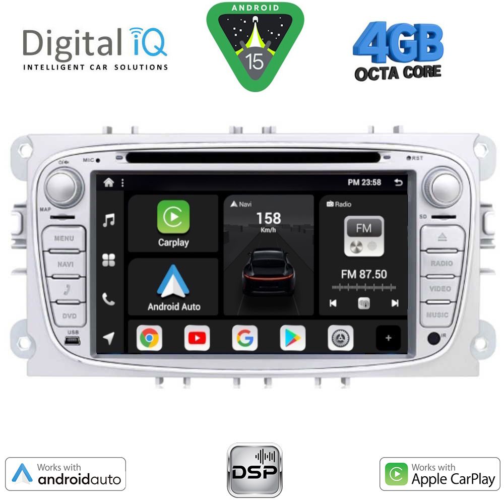 BXF603SL_15 DIGITAL IQ BXF 603SL_CPAA (7" DVD) MULTIMEDIA SYSTEM for FORD mod. 2007-2011 - Image 1